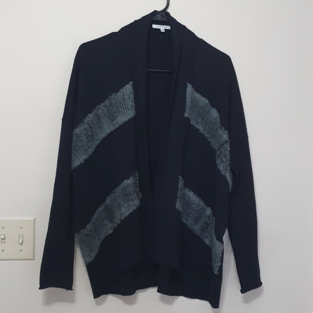 Lisa Todd Blended Cashmere Open Cardigan
